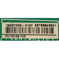 KIT DE TARJETAS PARA TV LG / MAIN EBT66649201 / EAX69462005(1.0) / FUENTE EAY65894821 / EPCE30CB2A / LGP75L-21SP / LED DRIVER EBR32280701 / EPLH60WB1A / JAC04-0260A-P1 / PANEL NC750DQB-ABKH1 / DISPLAY HV750QUB-E7D / MODELO 75NANO90UPA.BUSFLKR